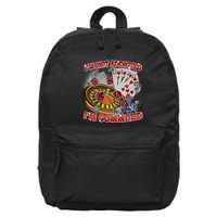 Driptoosoft IM Not Addicted IM Committed New 16 in Basic Backpack