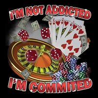 Driptoosoft IM Not Addicted IM Committed New Premium T-Shirt