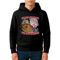 Driptoosoft IM Not Addicted IM Committed New Kids Hoodie