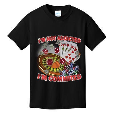 Driptoosoft IM Not Addicted IM Committed New Kids T-Shirt