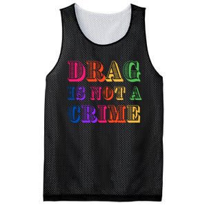 Drag Is Not A Crime Mesh Reversible Basketball Jersey Tank