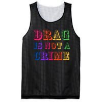 Drag Is Not A Crime Mesh Reversible Basketball Jersey Tank