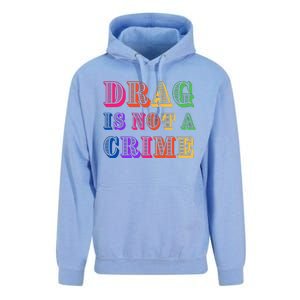 Drag Is Not A Crime Unisex Surf Hoodie