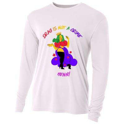 Drag Is Not A Crime Henny Cooling Performance Long Sleeve Crew