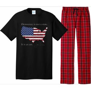 Democracy Is Not A State It Is An Act John Lewis Pajama Set