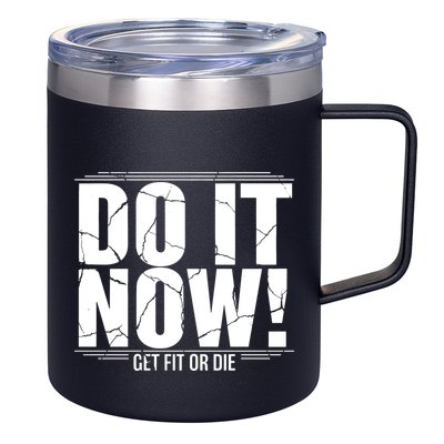Do It Now 12oz Stainless Steel Coffee Mug