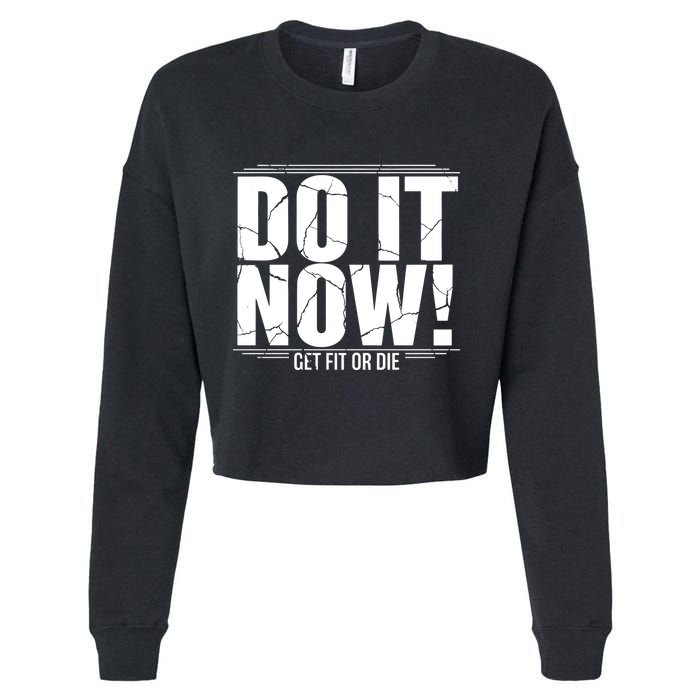 Do It Now Cropped Pullover Crew