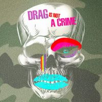 Drag Is Not A Crime Skull Legacy Tie Dye Trucker Hat