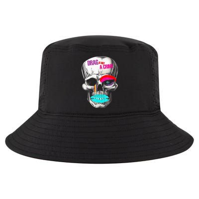 Drag Is Not A Crime Skull Cool Comfort Performance Bucket Hat