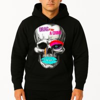 Drag Is Not A Crime Skull Hoodie