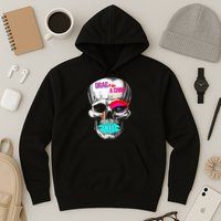 Drag Is Not A Crime Skull Hoodie