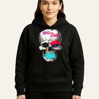 Drag Is Not A Crime Skull Hoodie