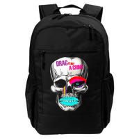 Drag Is Not A Crime Skull Backpack