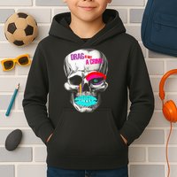 Drag Is Not A Crime Skull Kids Hoodie