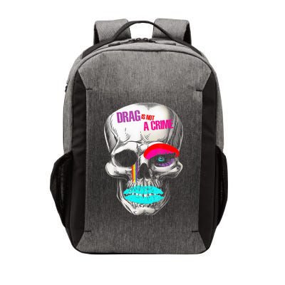 Drag Is Not A Crime Skull Vector Backpack