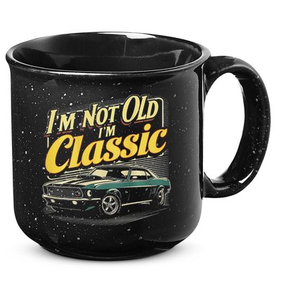 Design I'm Not Old I'm Classic Vintage Car 15oz Campfire Ceramic Mug
