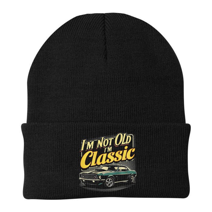 Design I'm Not Old I'm Classic Vintage Car Beanie