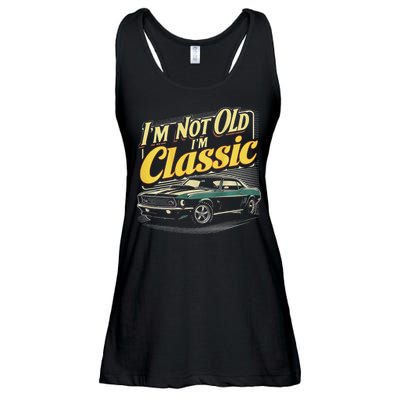 Design I'm Not Old I'm Classic Vintage Car Ladies Essential Flowy Tank