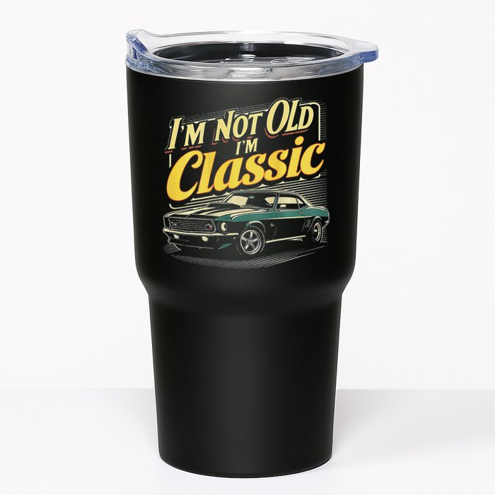 Design I'm Not Old I'm Classic Vintage Car Tumbler