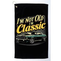 Design I'm Not Old I'm Classic Vintage Car Golf Towel