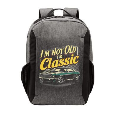 Design I'm Not Old I'm Classic Vintage Car Vector Backpack