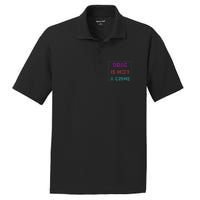 Drag Is Not A Crime Support Drag Queens LGBTQ Rights Pride PosiCharge RacerMesh Polo