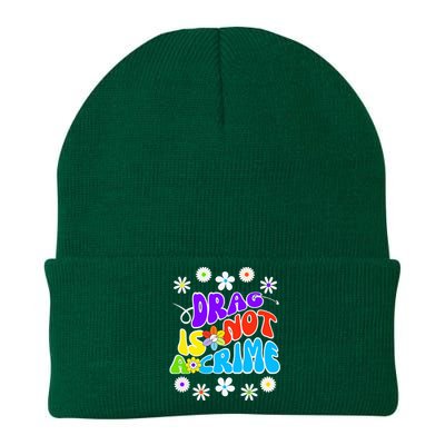 Drag is not a crime support drag queens Knit Cap Winter Beanie