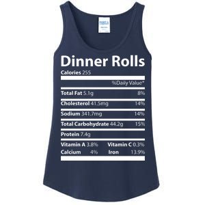 Dinner Rolls Nutritional Facts Funny Thanksgiving Ladies Essential Tank