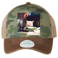 Dinner Table Cat Meme Funny Internet Yelling Legacy Tie Dye Trucker Hat