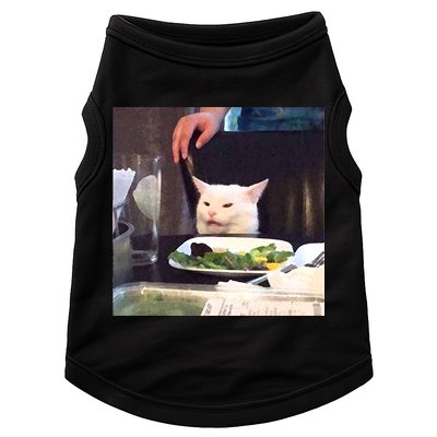 Dinner Table Cat Meme Funny Internet Yelling Doggie Tank