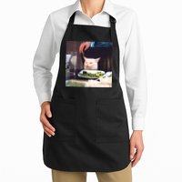 Dinner Table Cat Meme Funny Internet Yelling Apron
