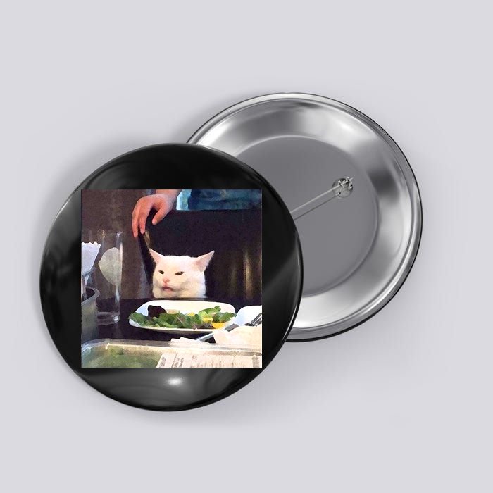 Dinner Table Cat Meme Funny Internet Yelling Button