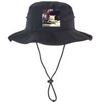 Dinner Table Cat Meme Funny Internet Yelling Bucket Hat