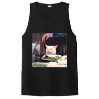 Dinner Table Cat Meme Funny Internet Yelling PosiCharge Competitor Tank