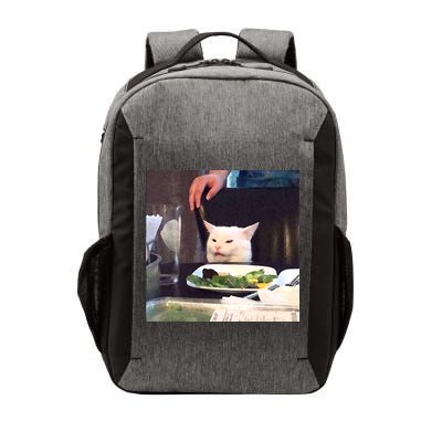 Dinner Table Cat Meme Funny Internet Yelling Vector Backpack