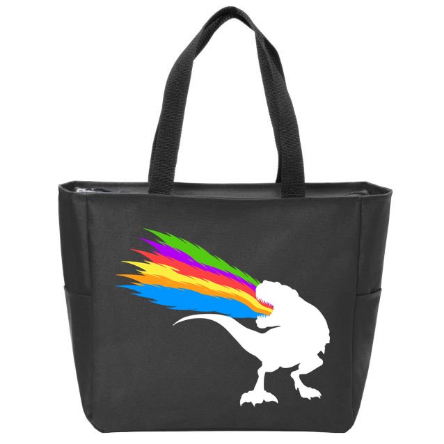 Dino Beam Zip Tote Bag