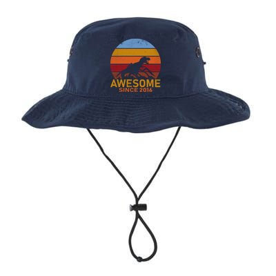 Dinosaur 6th Birthday Gift Awesome Since 2016 Legacy Cool Fit Booney Bucket Hat