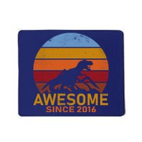 Dinosaur 6th Birthday Gift Awesome Since 2016 Mousepad