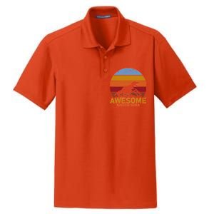 Dinosaur 9th Birthday Gift Awesome Since 2013 Dry Zone Grid Polo