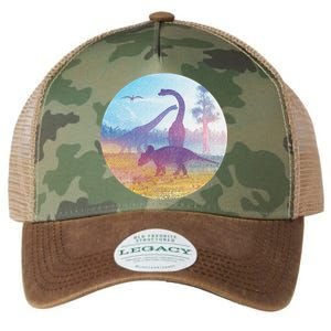 Dinosaur Landscape Legacy Tie Dye Trucker Hat