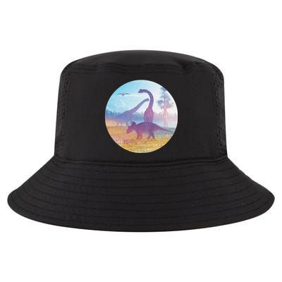 Dinosaur Landscape Cool Comfort Performance Bucket Hat