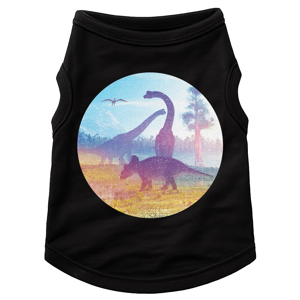Dinosaur Landscape Doggie Tank
