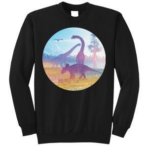 Dinosaur Landscape Sweatshirt