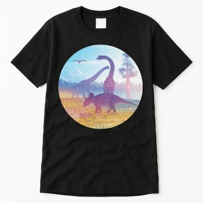 Dinosaur Landscape Tall T-Shirt
