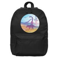 Dinosaur Landscape 16 in Basic Backpack