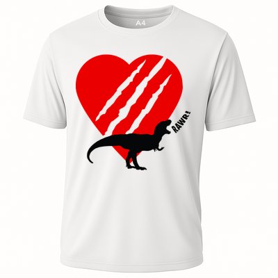 Dinosaur RAWR Valentine's Day Performance Shirt