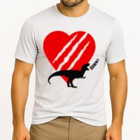 Dinosaur RAWR Valentine's Day Cooling Performance Crew T-Shirt