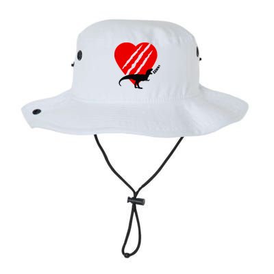 Dinosaur RAWR Valentine's Day Bucket Hat