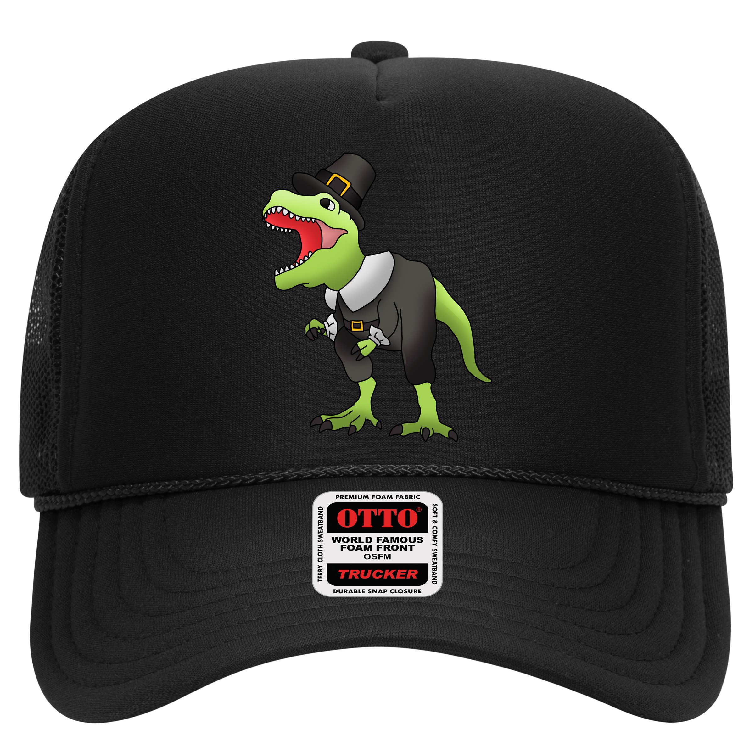 Dinosaur Thanksgiving Pilgrim Hat