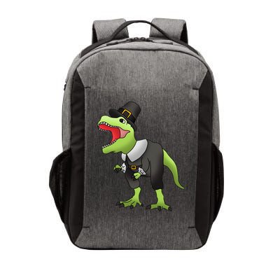 Dinosaur Thanksgiving Pilgrim Vector Backpack